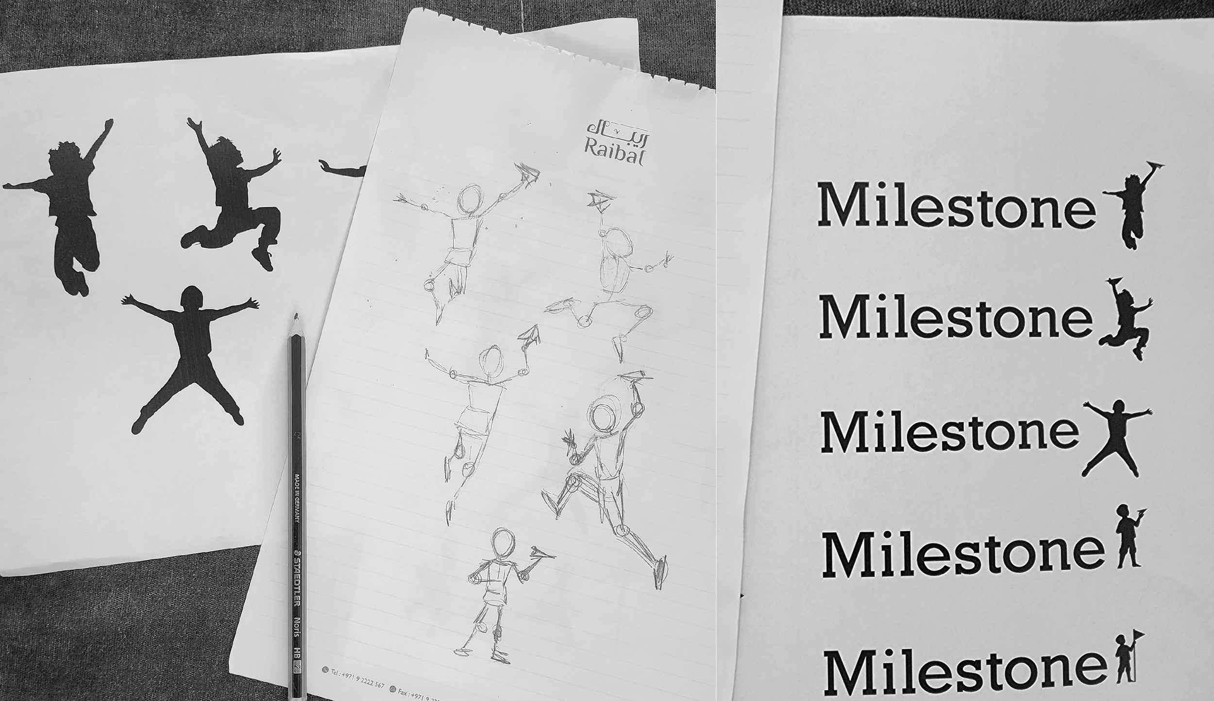 Milestone logo and brand identity