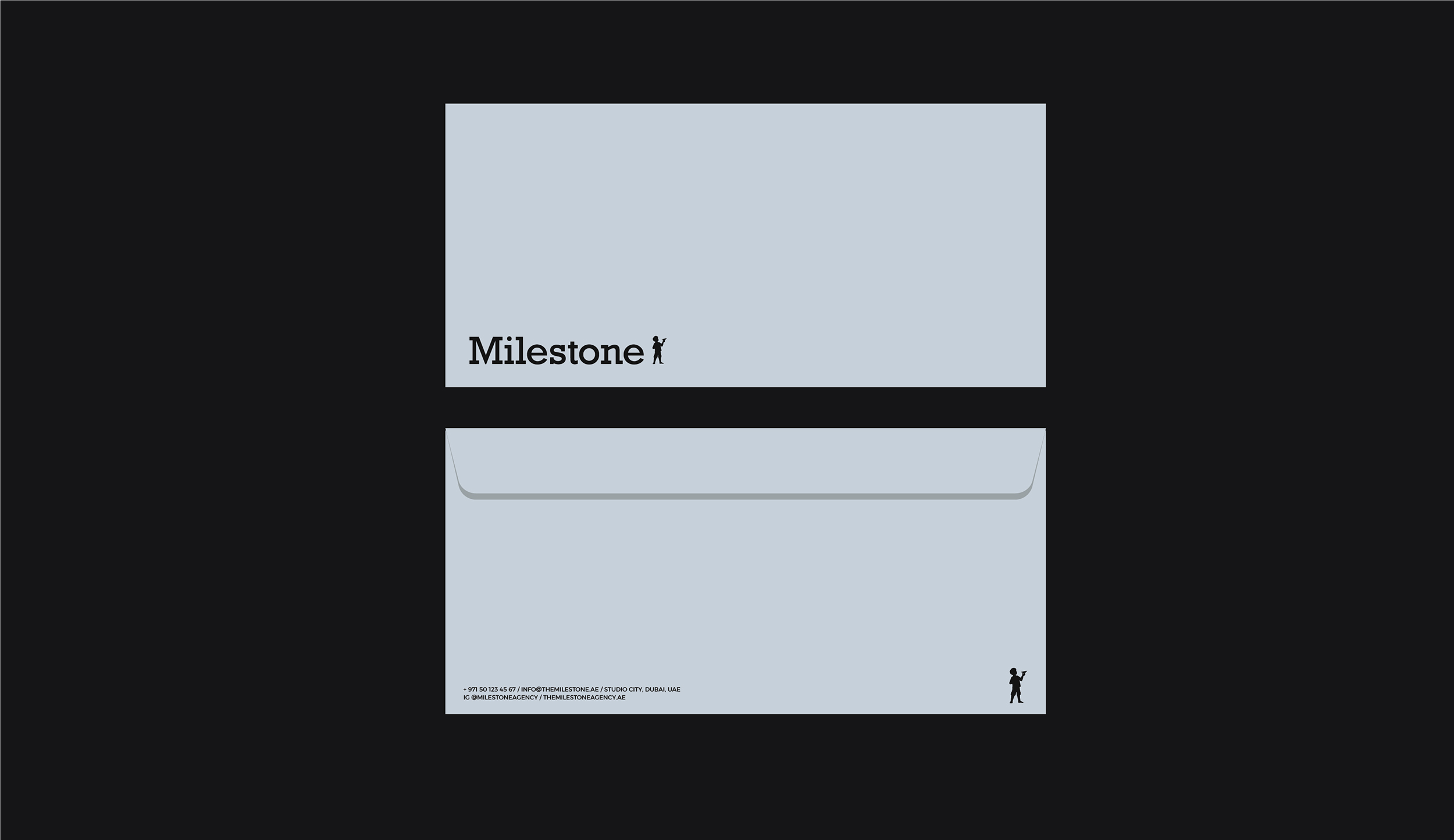 Milestone logo and brand identity