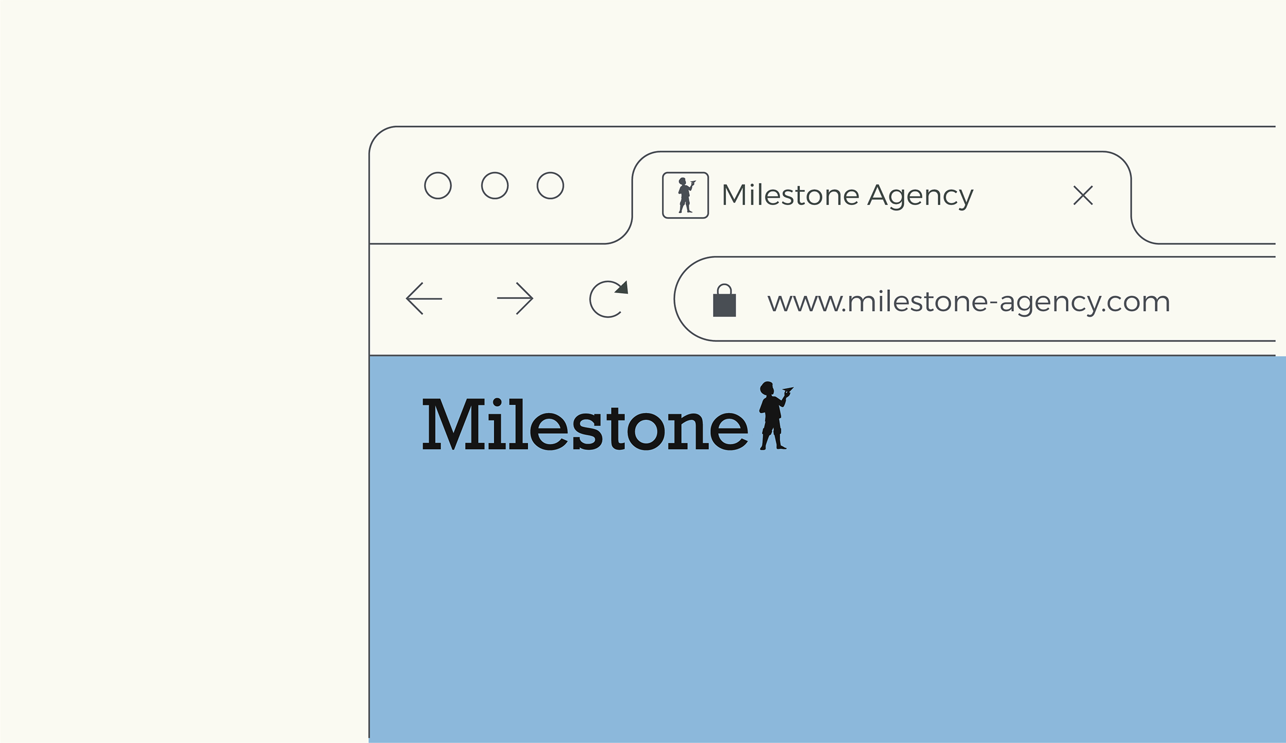 Milestone logo and brand identity
