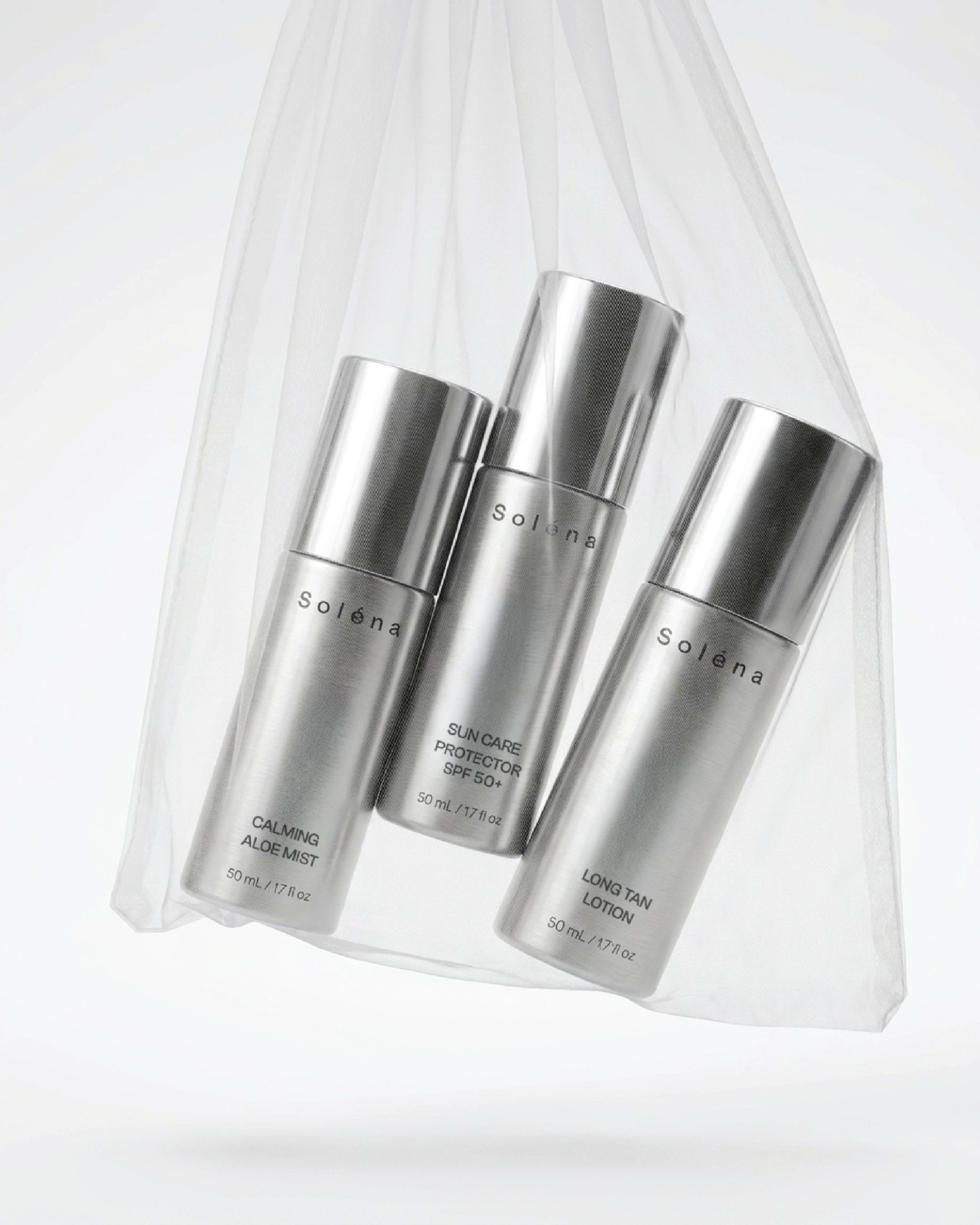 Solena sunscreen cosmetic packaging