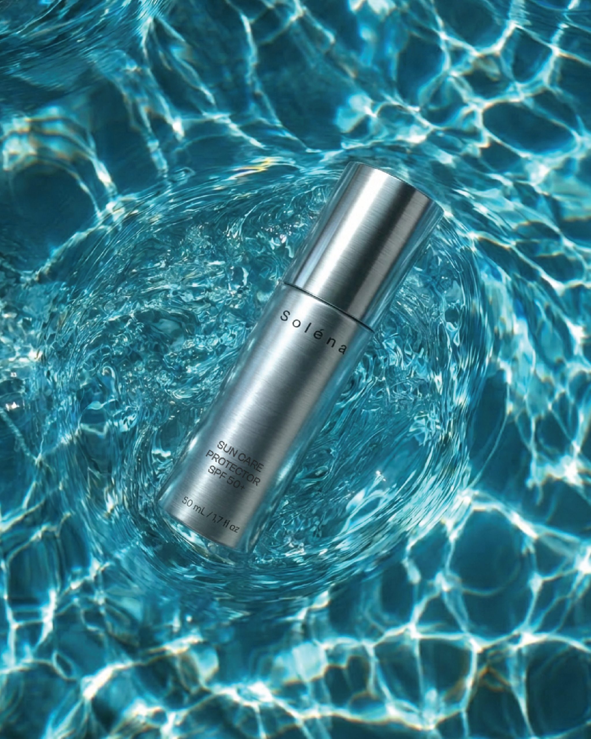 Solena sunscreen cosmetic packaging