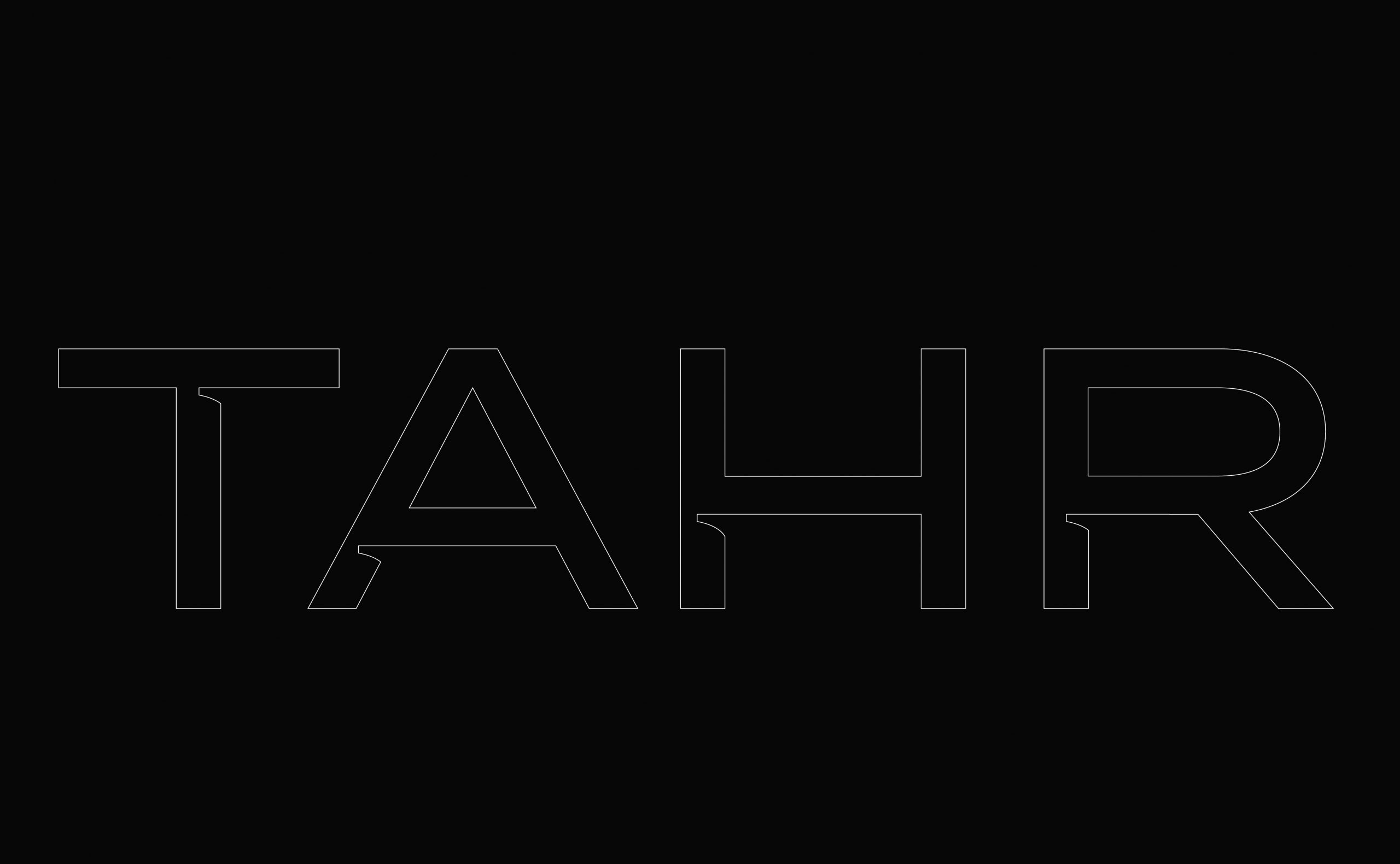 TAHR cybersecurity logo design